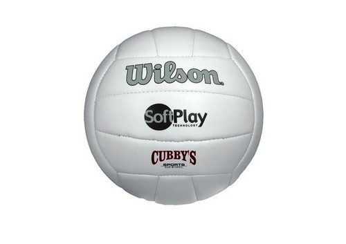 TGB26018-W Full Size Wilson Synthetic Leather Volleyball With Custom ...