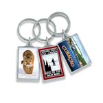 KP-PW175125 Pewter Key Rings With Full Color Custom Imprint