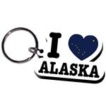 KP165200-SHK State Heart Acrylic Key Ring