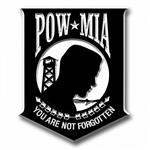 MIL106 P.O.W/M.I.A Military Magnet