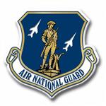MIL118 U.S. Air National Guard Military Magnet