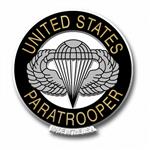 MIL129 U.S. Paratroopers Military Magnet