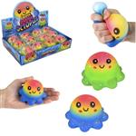 TR50031 Squish And Stretch Rainbow Octopus