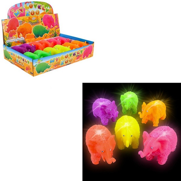 TR67421 LightUp Elephant Puffer Ball