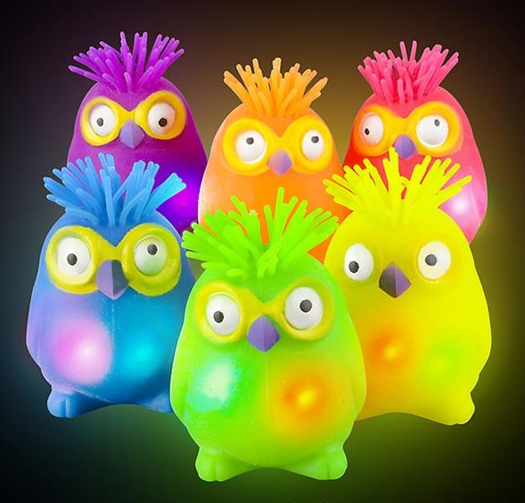 TR71155 LightUp Owl Puffer Ball