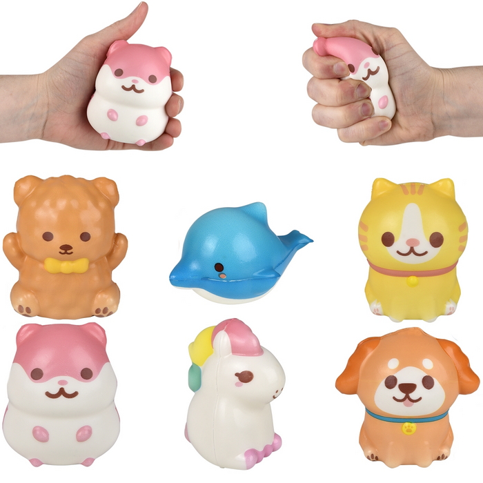 ''TR71890 Squish Kawaii ANIMALs 3.25''''''