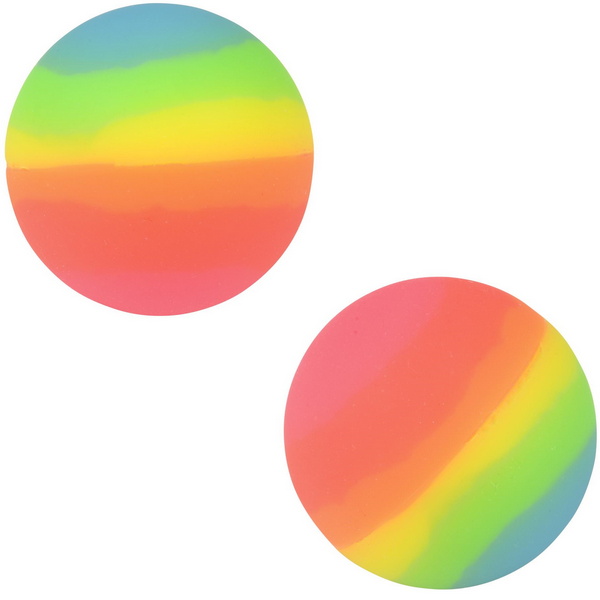 TR27972 2.4" Rainbow Hi-Bounce Ball