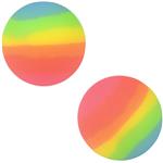 TR27972 2.4" Rainbow Hi-Bounce Ball