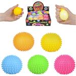 TR32167 Squish and Stretch Mini Spiky Gummi Ball 1.75"