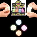 TR35786 Squish and Stretch Mini Glow In The Dark Gummi Ball 1.75"