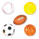 TR45965 3.5" Foam Sports Ball Assortment