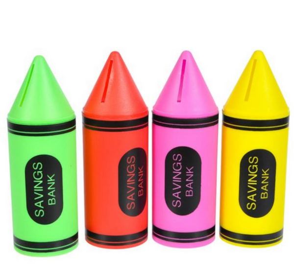 Personalized Student Name Crayon Box Holder School Supplies 