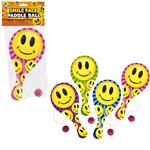 TR34214 Smile Face Paddle Ball