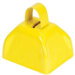 TR23390 Yellow Metal Cowbell
