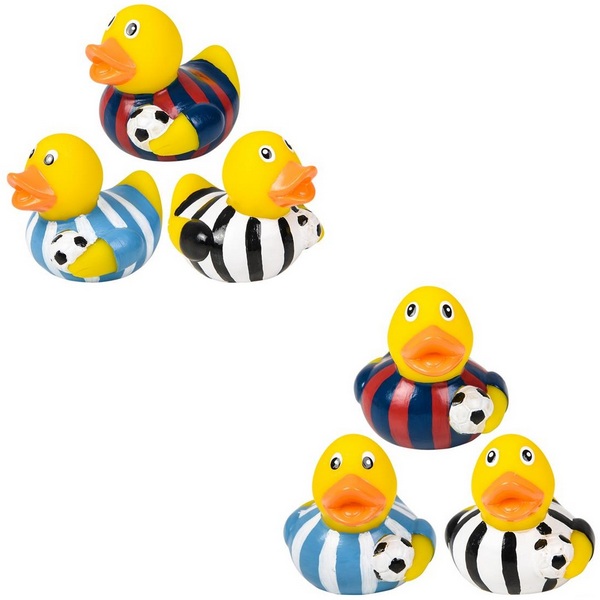 soccer rubber duck