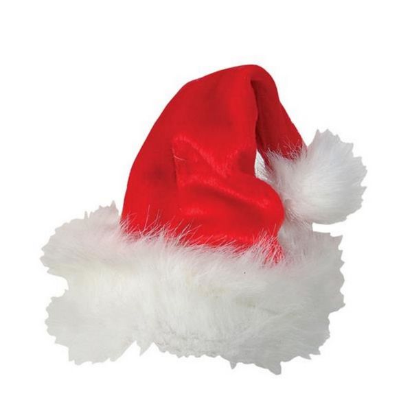 plush santa hat