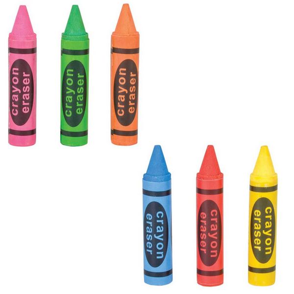 SR66642 Crayon Erasers