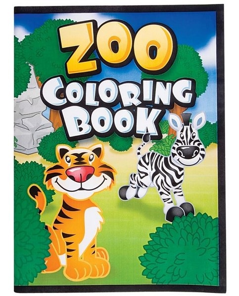 SR98322 Zoo Animal Coloring Book