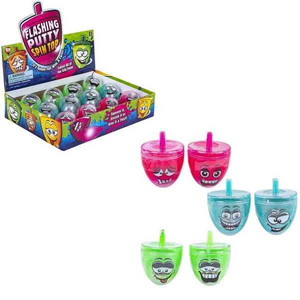 light up spin top