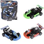 TR90433 Diecast Pull Back Go-Kart  3 1/2"