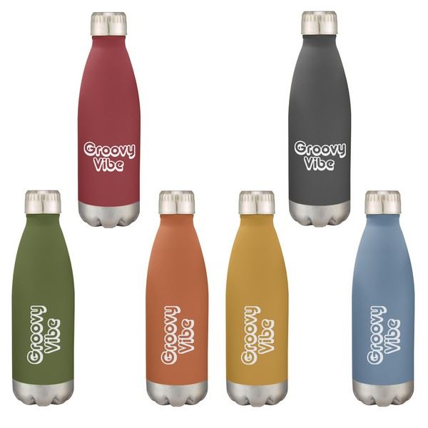 Swiggy Stainless Steel Bottle Gift Set 16oz with Logo 