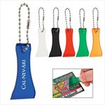 KH107 Lottery Scratcher With Bead Chain and Custom Imprint