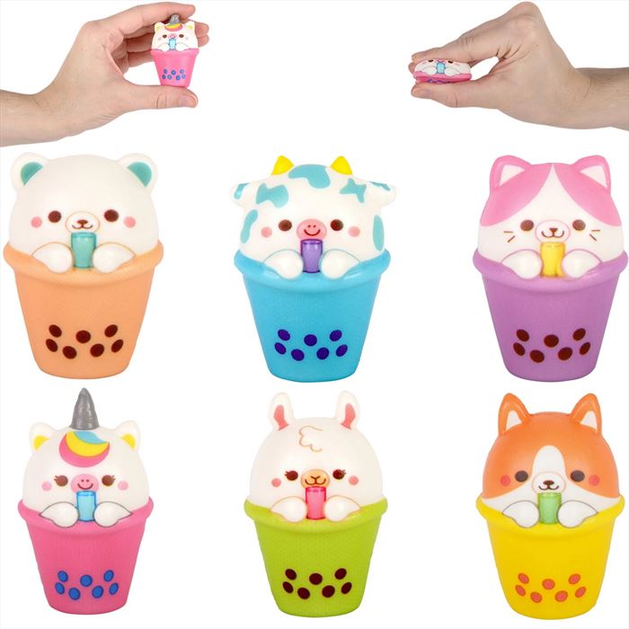TR53803 Micro Squish Animal Bubble Tea 2"
