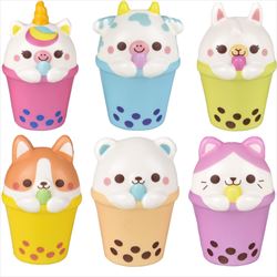 TR53964 Squish Bubble Tea Animal 3.25