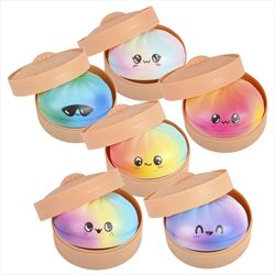 TR54545 Squish Surprise Foam Rainbow Dumplings 3.5