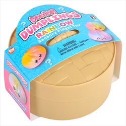 TR54545 Squish Surprise Foam Rainbow Dumplings 3.5