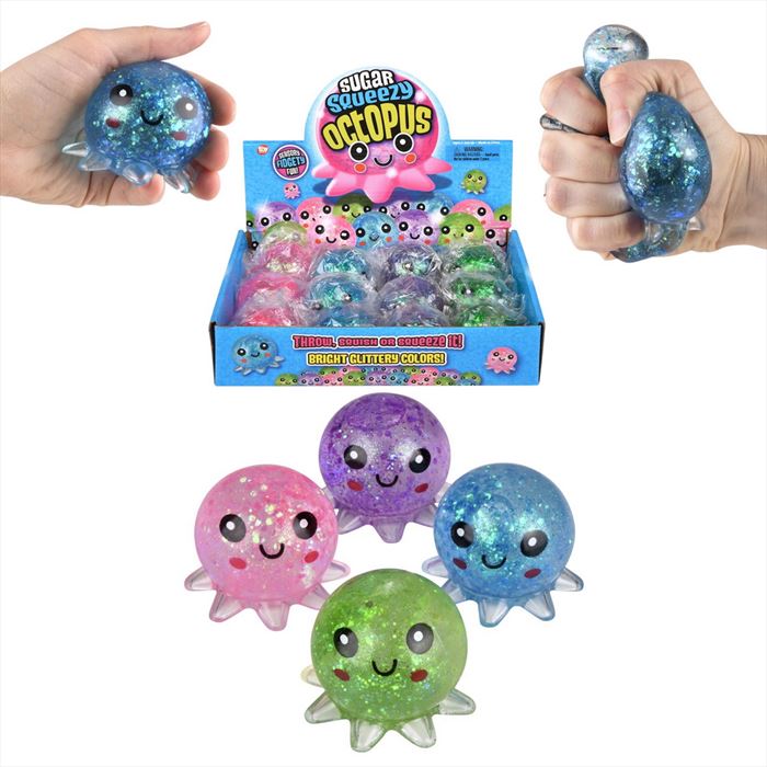 TR58587 Squeezy Sugar Octopus 2.5"