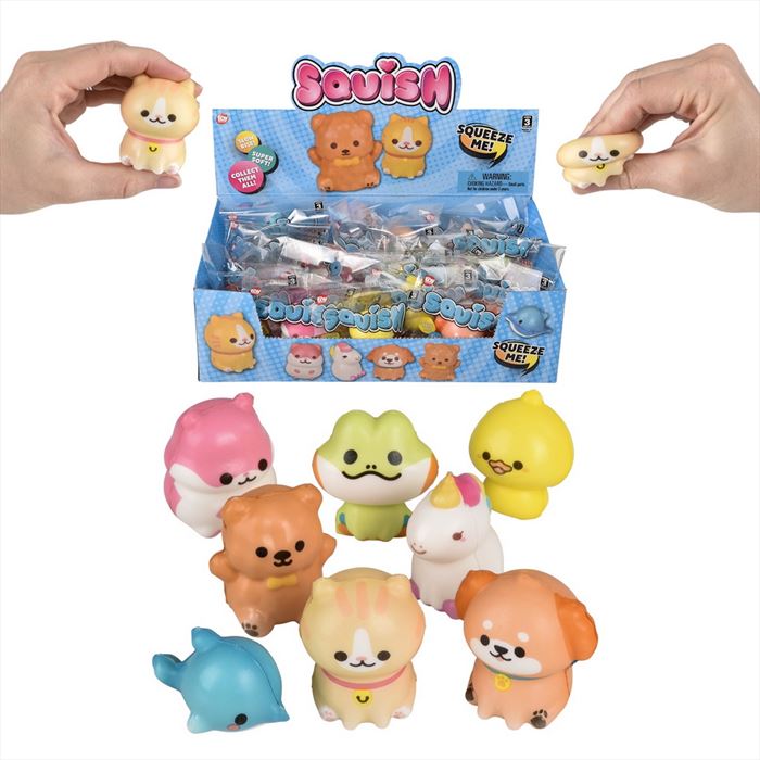 TR71883 Micro Squish Kawaii Animal 2"