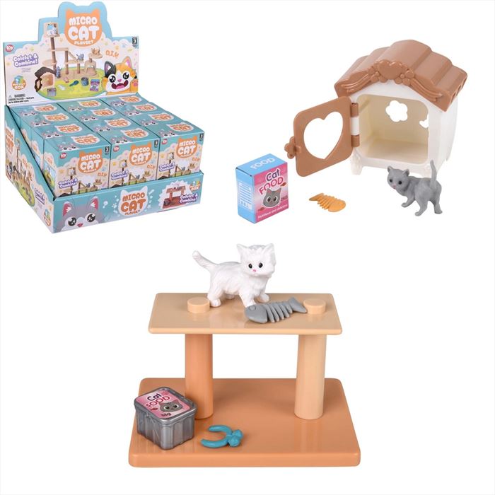 TR88645 Micro Cat Playset 4 1/2"