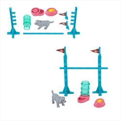 TR88652 Micro Dog Playset 4 1/2