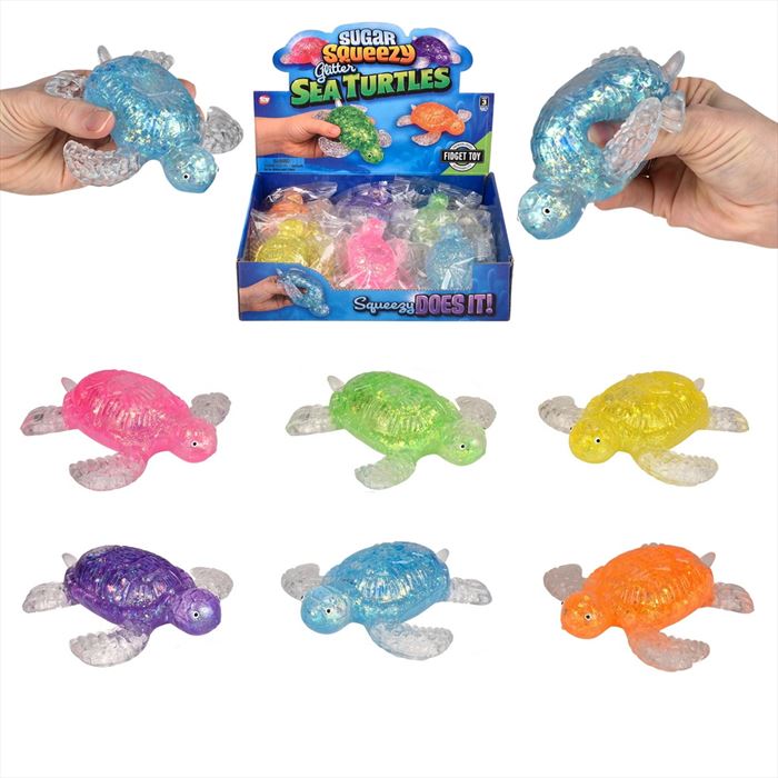 TR99566 Squeezy Sugar Sea Turtle 4"