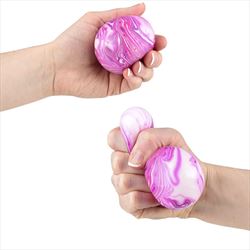 TR44696 Squish and Stretch Marbleized Yummy Ball 2.33