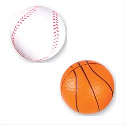 TR45965 3.5 Foam Sports Ball Assortment