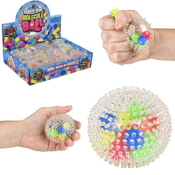 TR49790 Squeezy Spiky Molecule Ball 2.4"