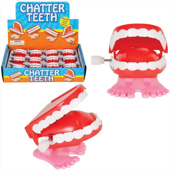 TR10447 Wind Up Chatter Teeth