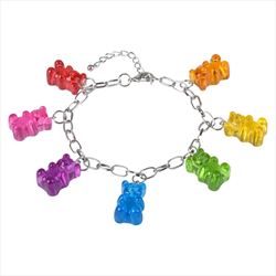 JR87402 Yummy Bear Charm Bracelet 