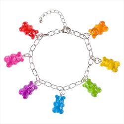 JR87402 Yummy Bear Charm Bracelet 