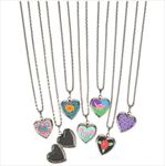 JR44510 Heart Locket Necklace