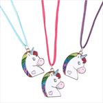 JR72395 Glitter Unicorn Necklace