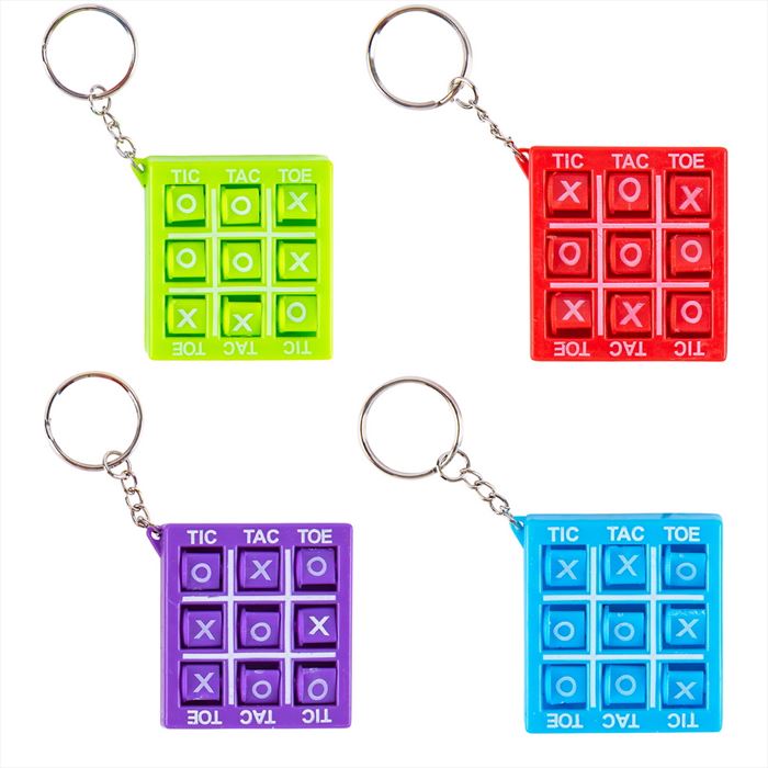 KR53710 Tic Tac Toe Keychain