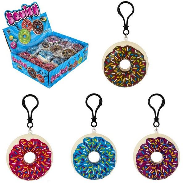 KR73101 Squish Donut Clip Ons