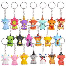 KR99245 Highland Cow Keychains