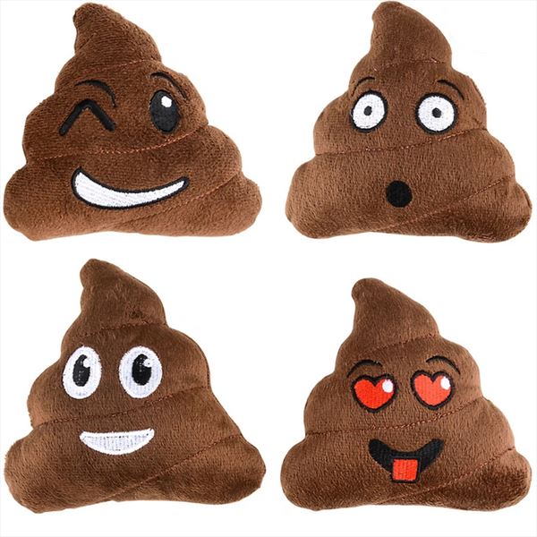 PR32894 Plush Emoticon Poop