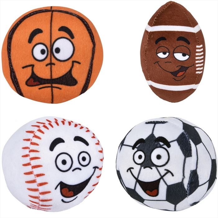 PR55241 Plush Sports Ball Assortment
