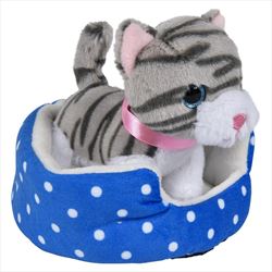 PR79599 Cat In Bed Plush