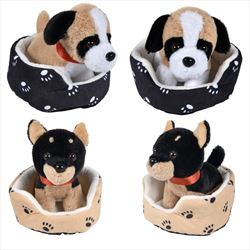 PR79605 Dog In Bed Plush